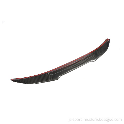 Carbon Fiber Ducktail Spoiler for Audi A6 C7 S6 Sedan 2012-2018